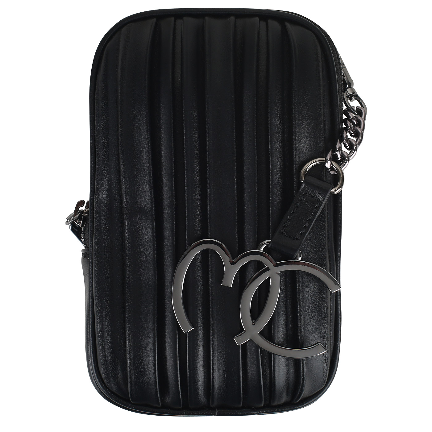 Maria Celine Вертикальная сумка с фирменным брелком