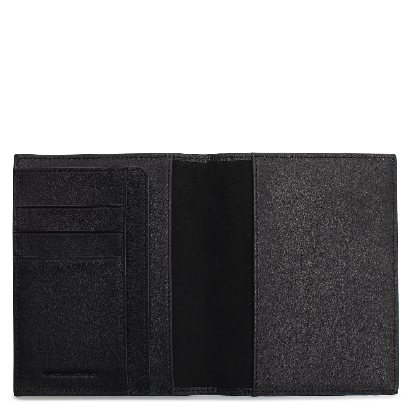 Кожаная обложка для паспорта Piquadro Black square