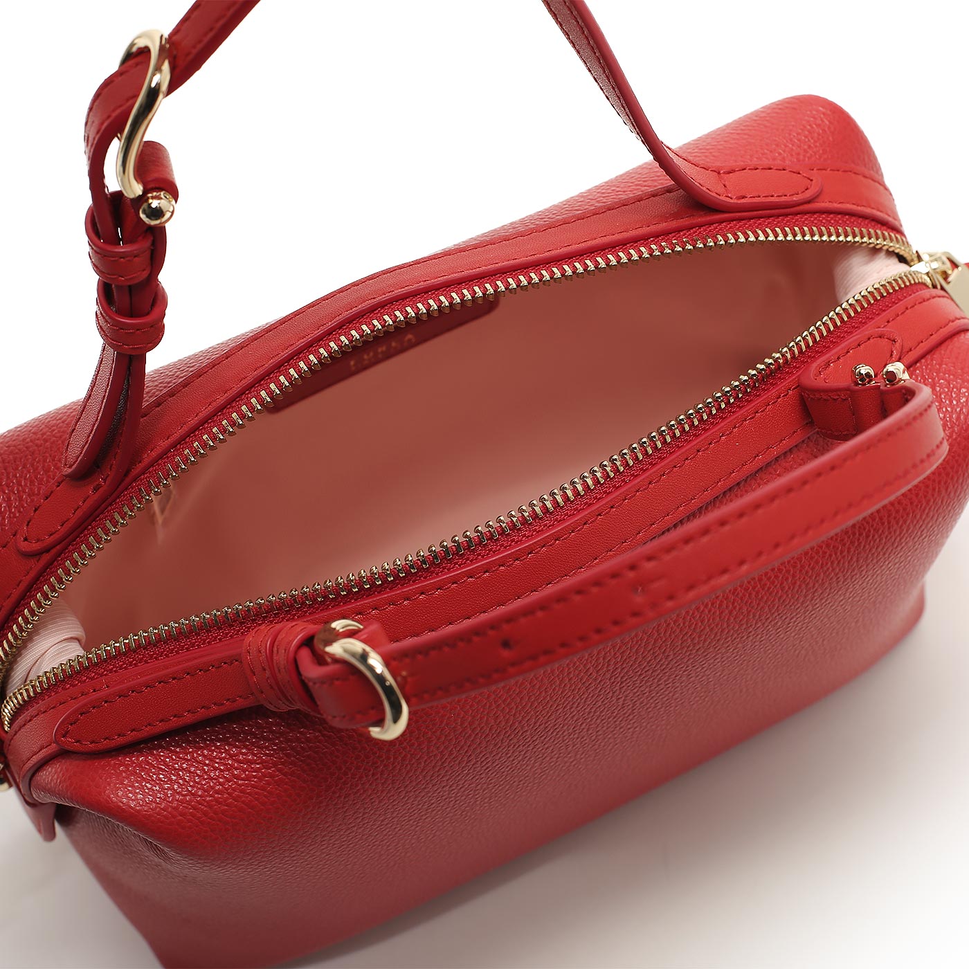 Кожаная сумка Furla Double