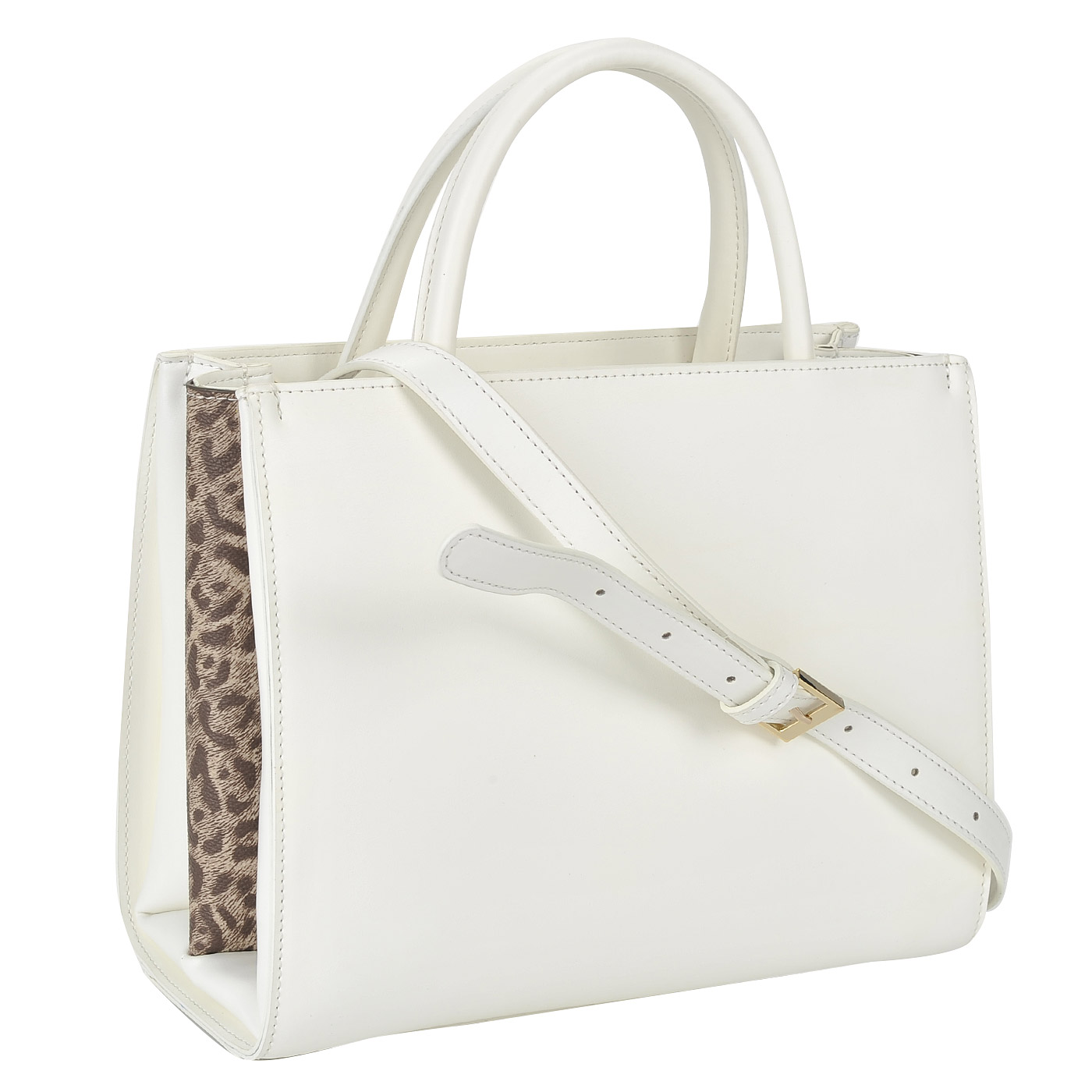 Женская сумка с леопардовыми вставками Cavalli Class Leopride