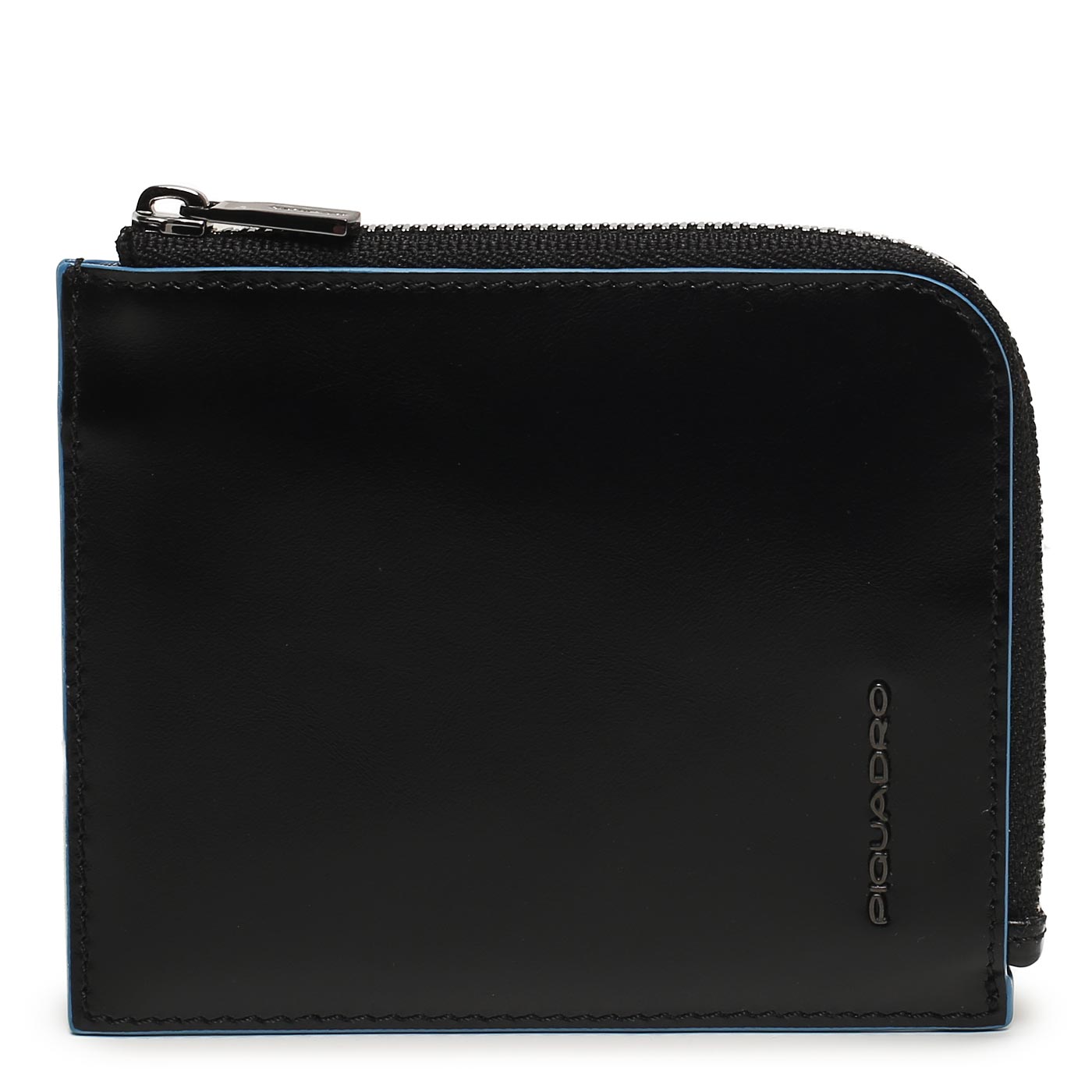 Кожаная визитница со съемным отделением Piquadro Blue square