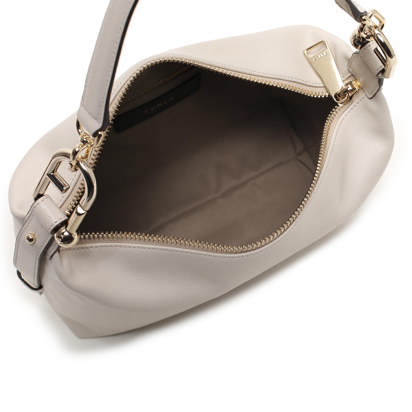 Кожаная сумка Furla Tonie