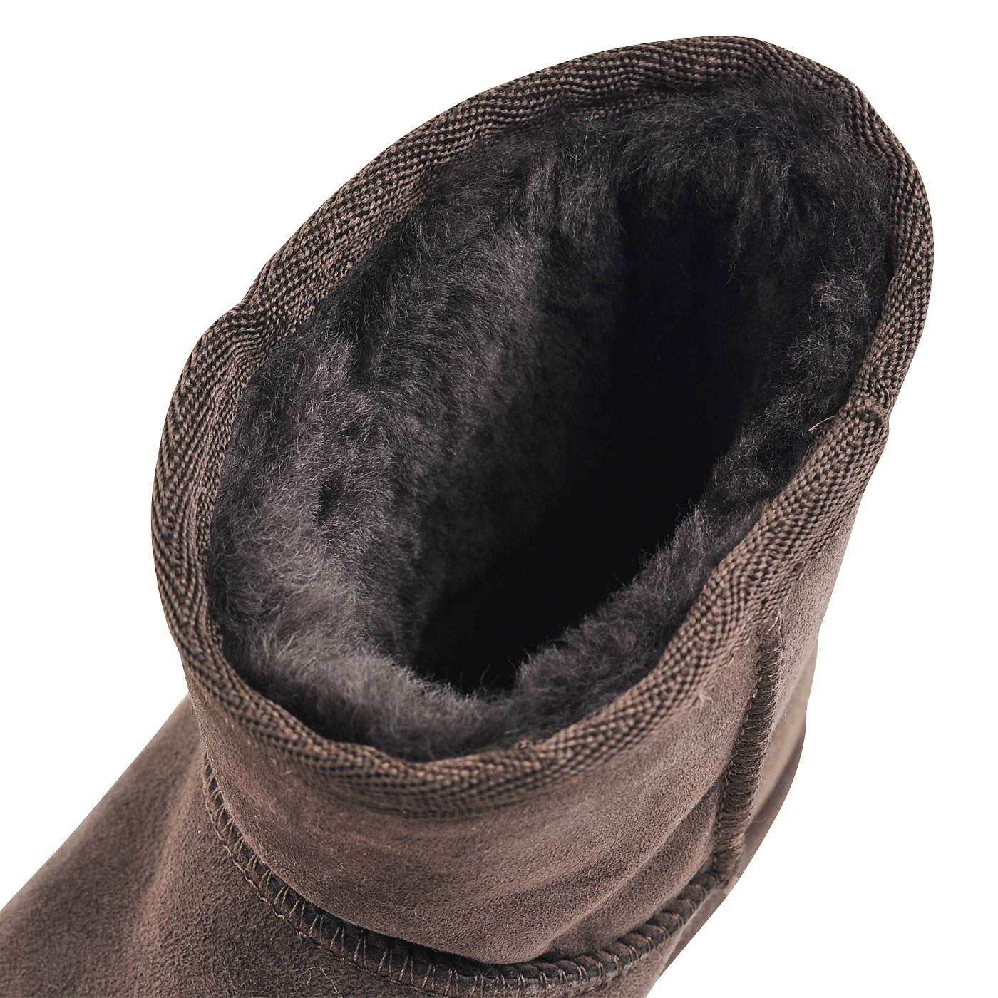 Коричневые замшевые угги EMU Australia Platinum Stinger Mini