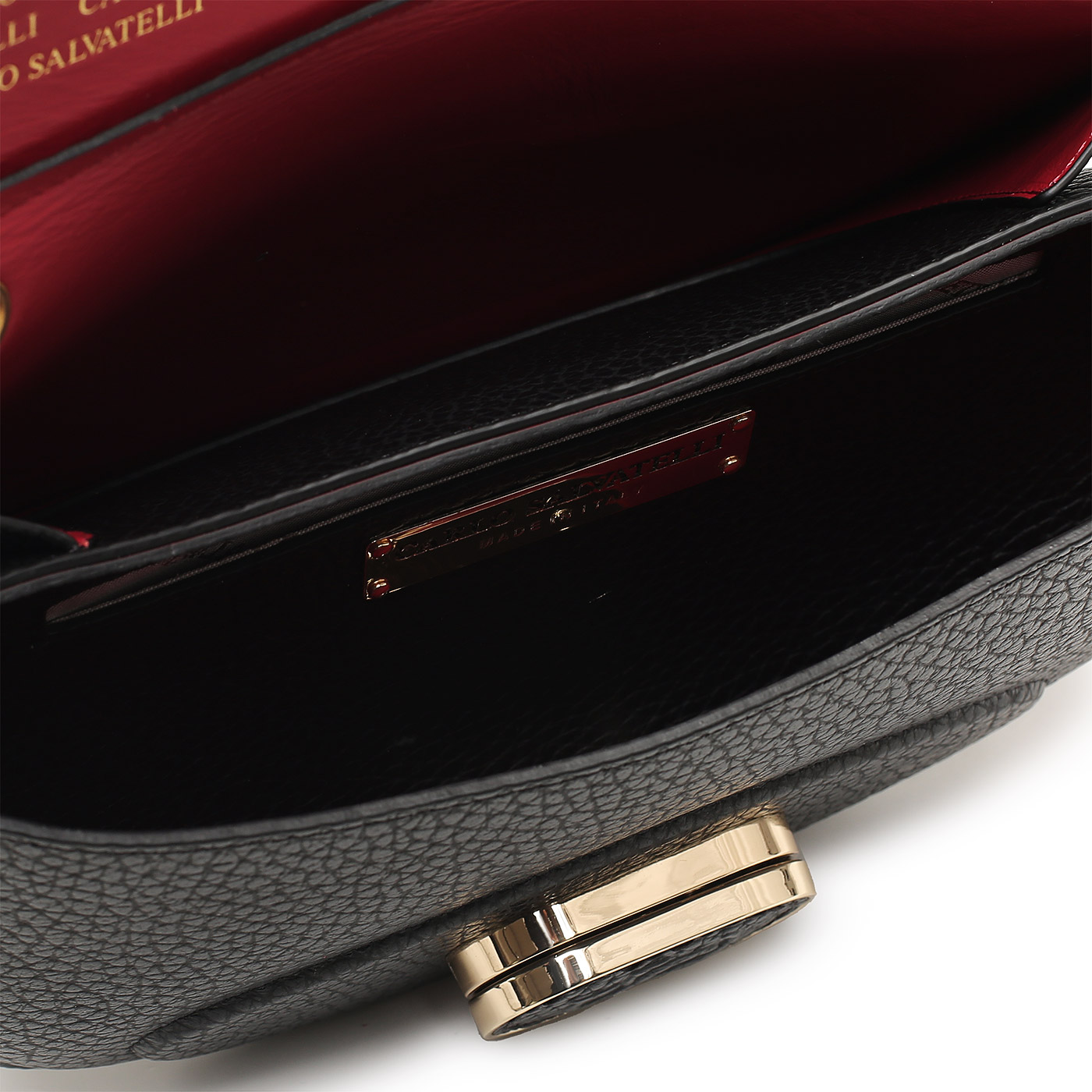 Кожаная сумка Carlo Salvatelli Madeleine cervino