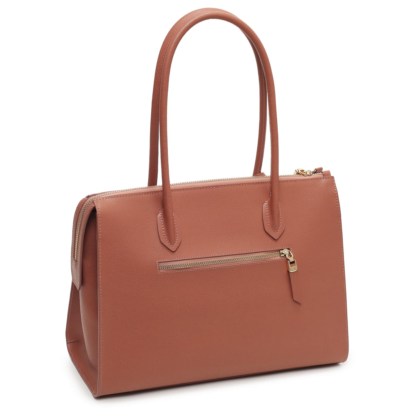 Кожаная сумка Aurelli Saffiano