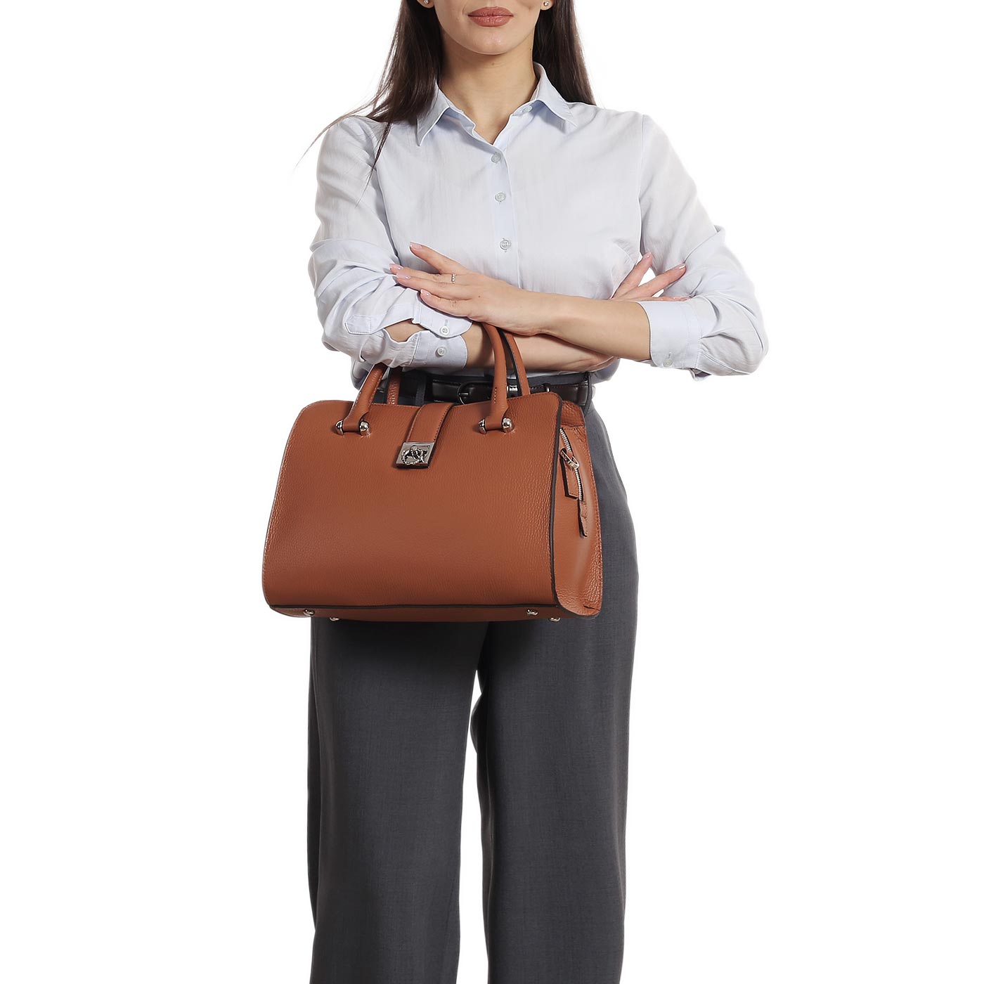 Кожаная сумка Chatte Marseille