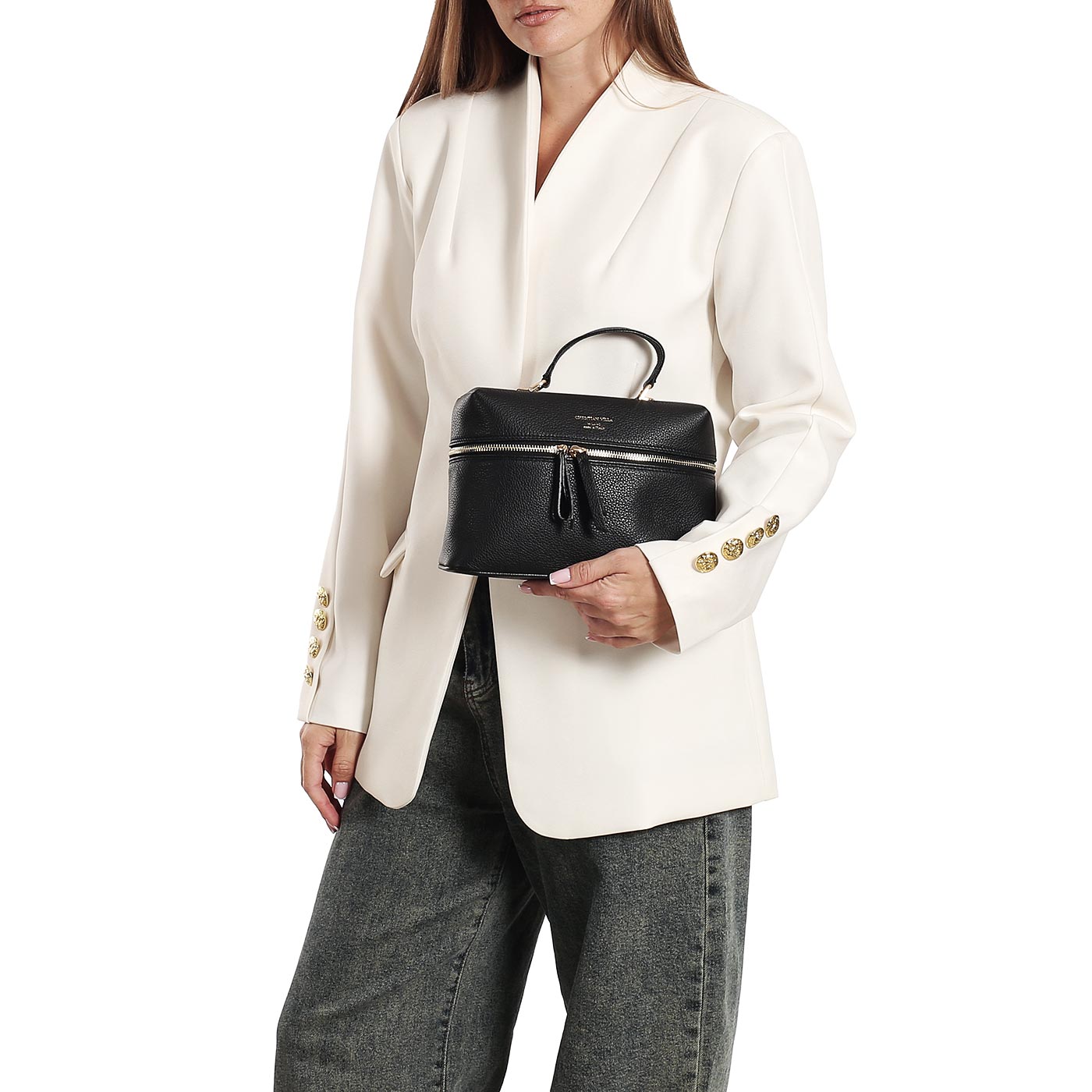 Кожаная сумка Christian Villa Peggy