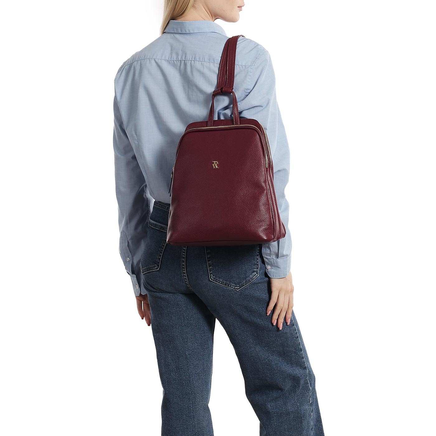 Кожаный рюкзак Bruno Rossi Dollaro