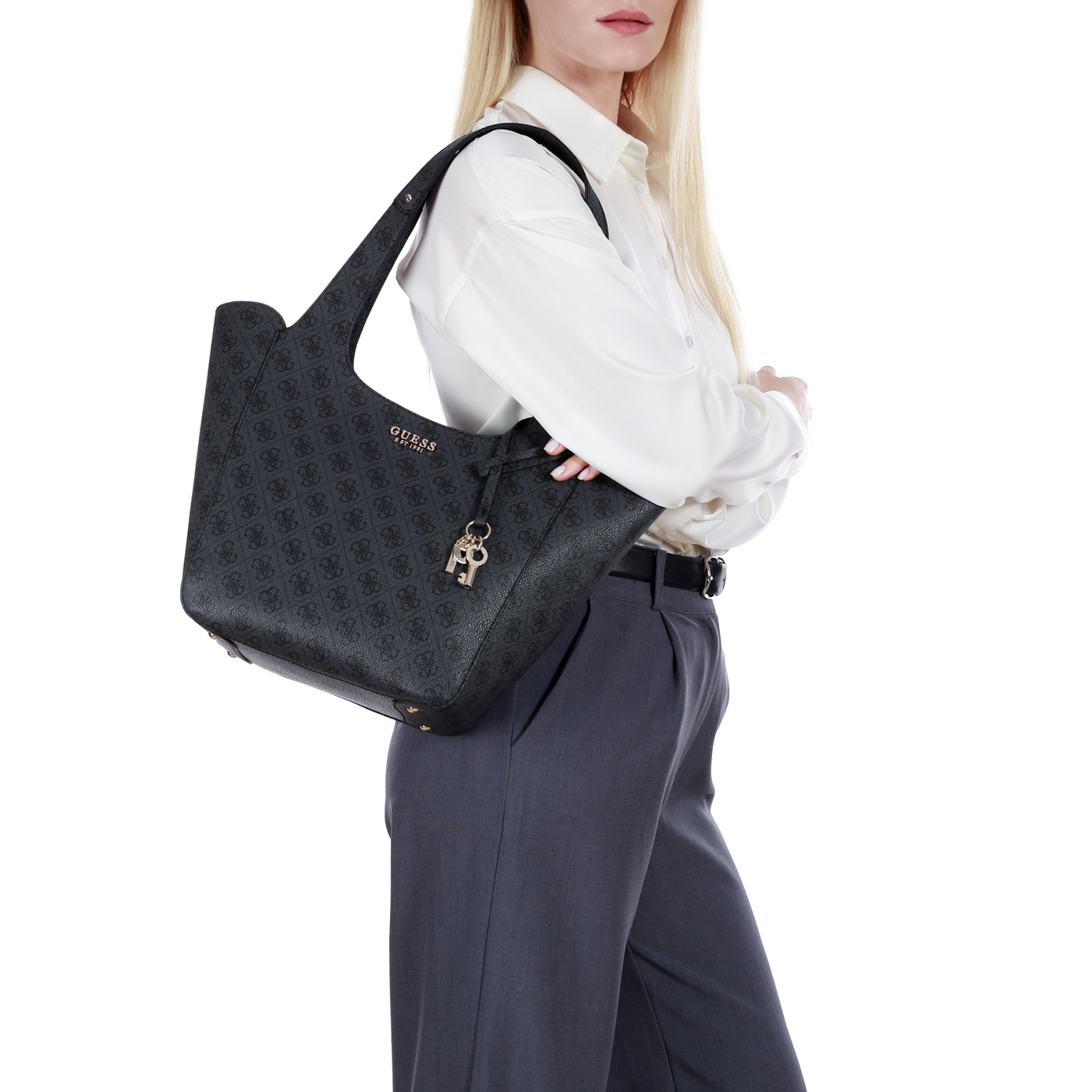 Сумка с длинными ручками Guess Calista