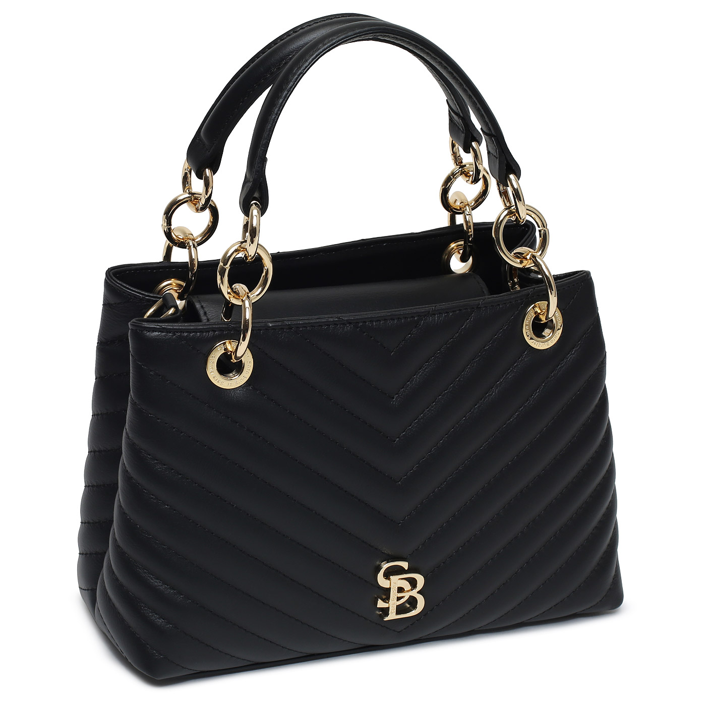 Кожаная сумка Sara Burglar Giola Trapunto